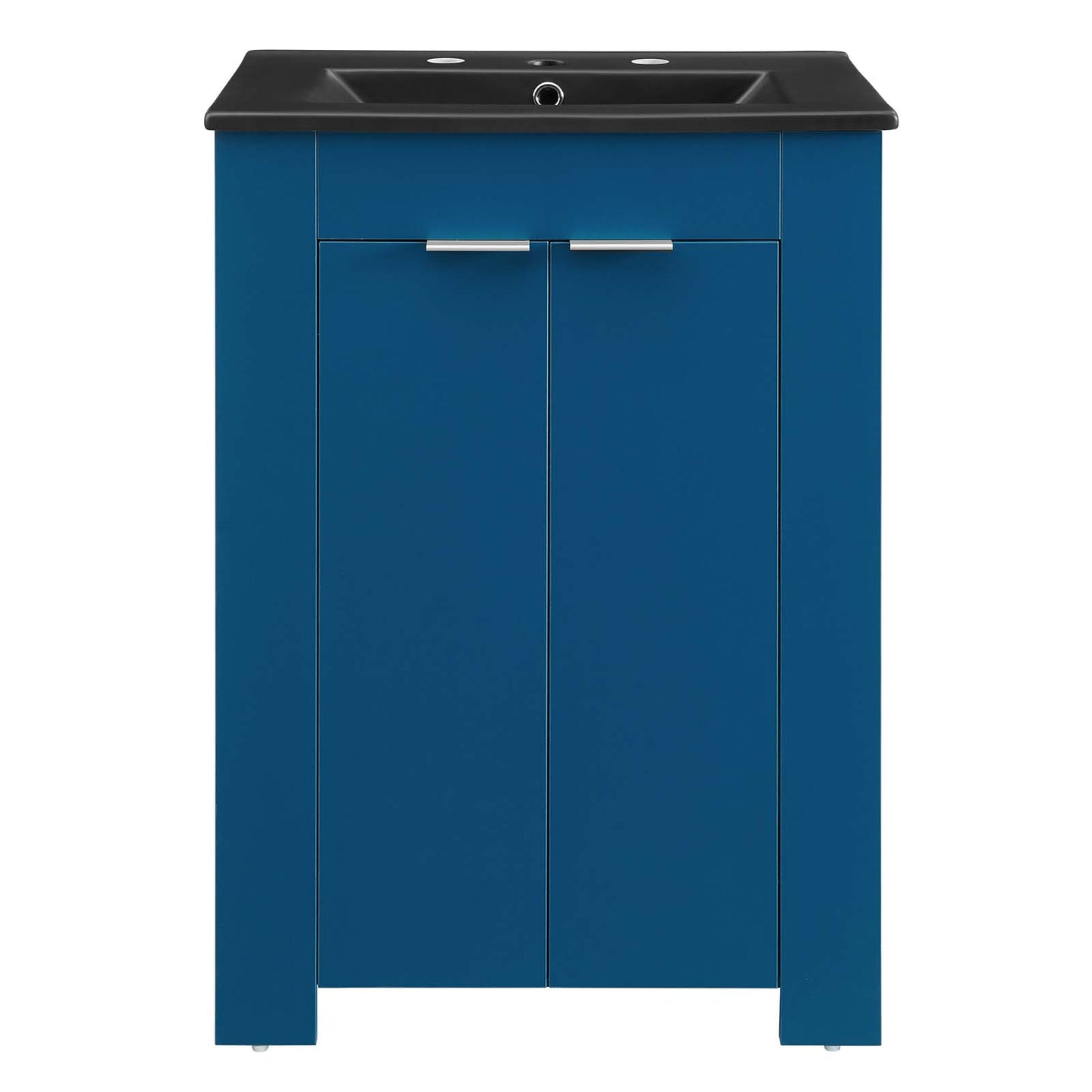 Modway Maybelle 24" Bathroom Vanity in Navy Black