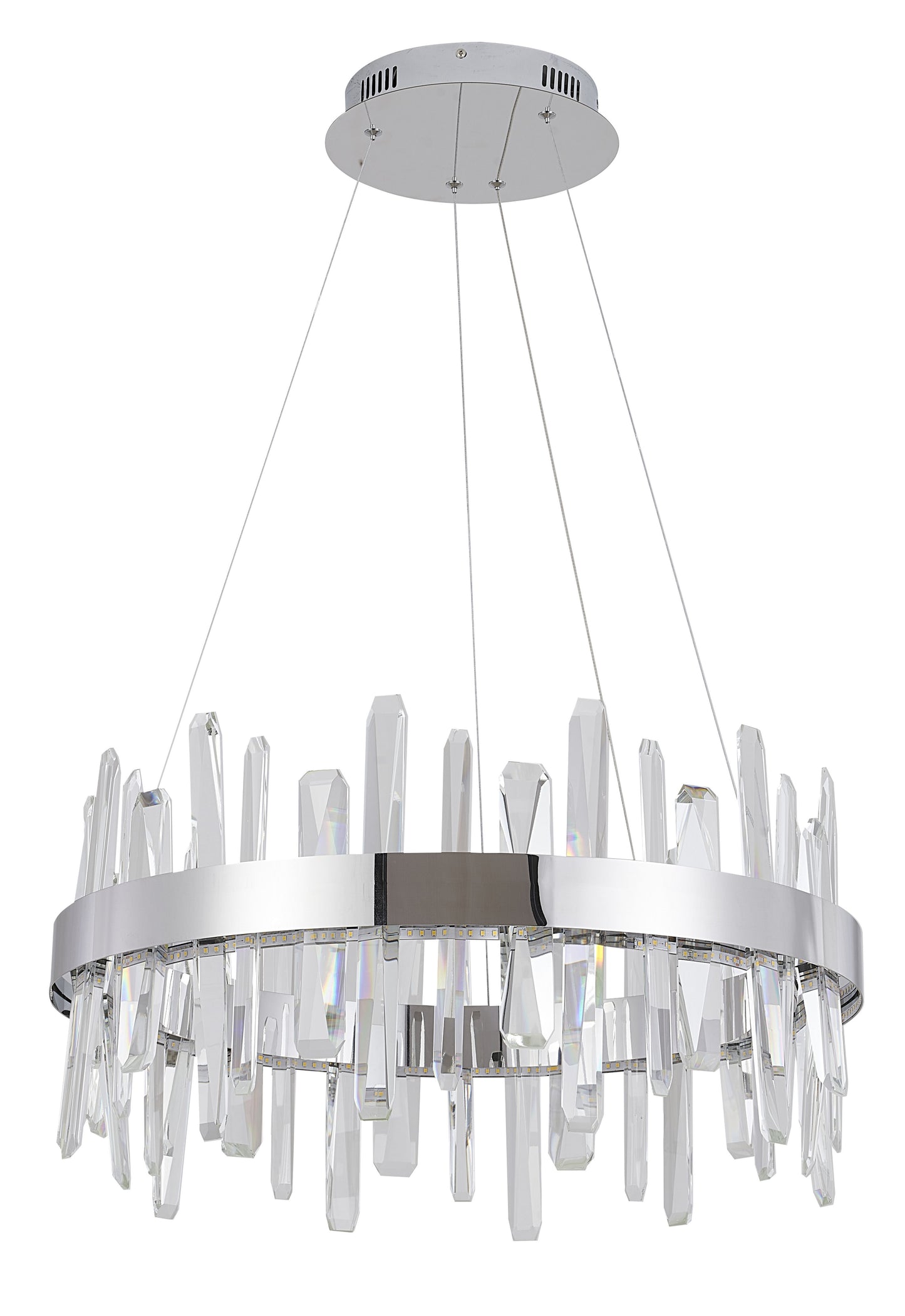 Chrome LED Chandelier - FT70C24CR