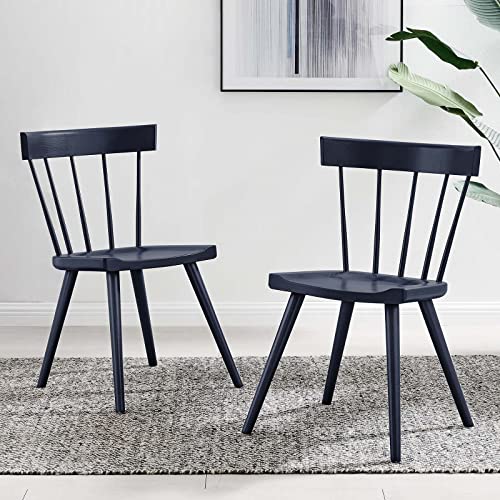 Modway Sutter Dining Room Tables and Chairs, Midnight