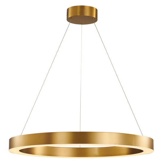 Antique Brass LED Chandelier - MU30A