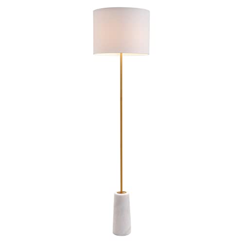 Zuo Titan Floor Lamp White & Gold