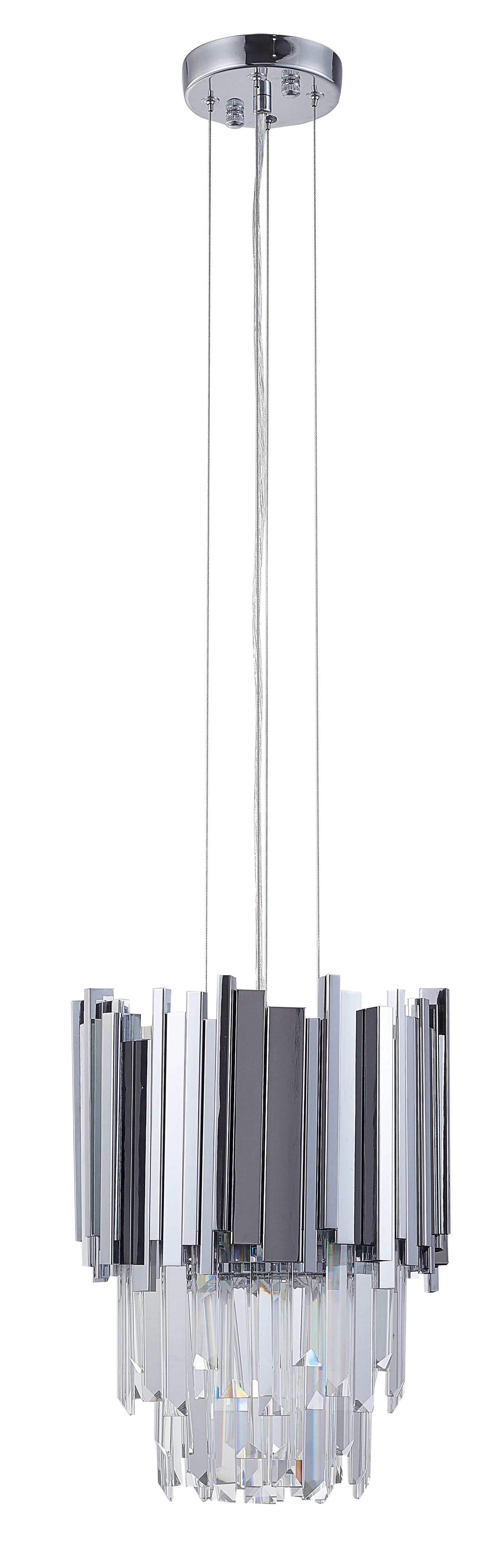 Chrome Single Pendant Lighting - MU106P9CH