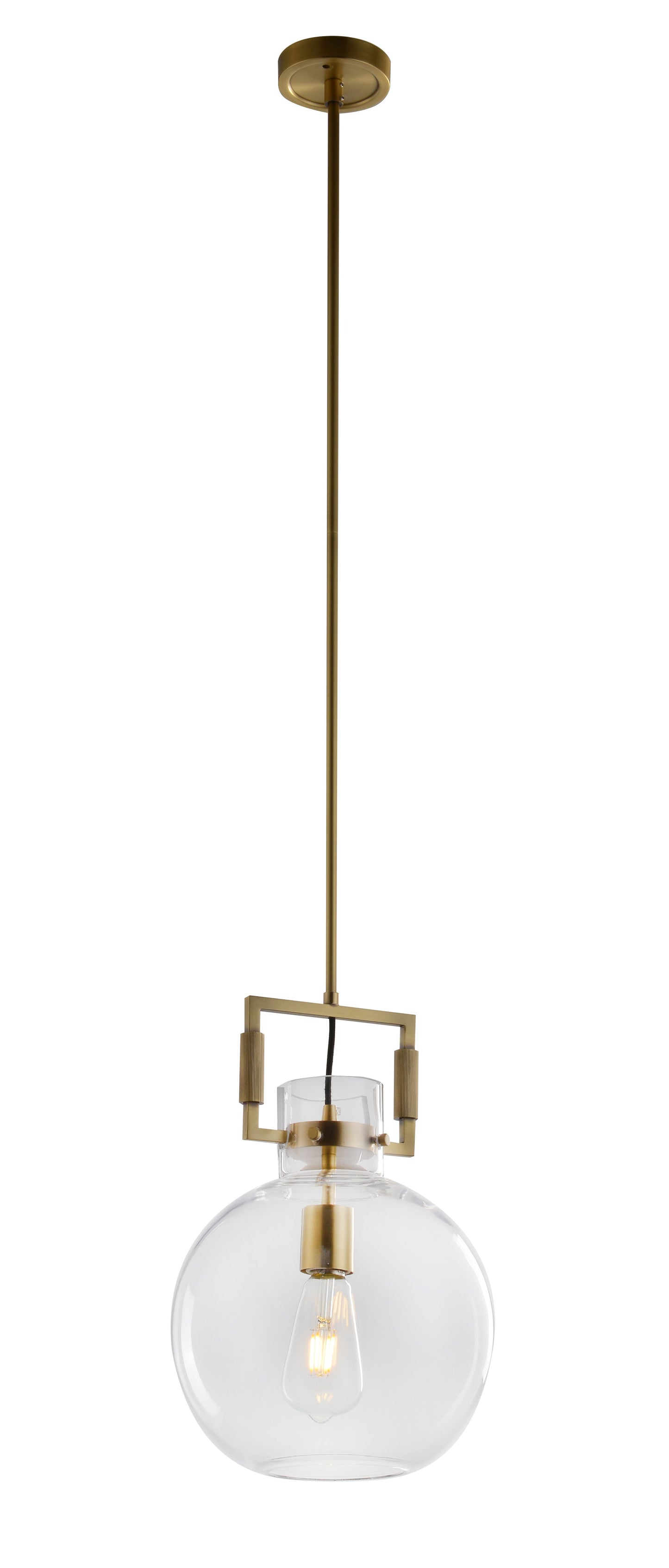 Brass Single Pendant Lighting - LC01P9BR