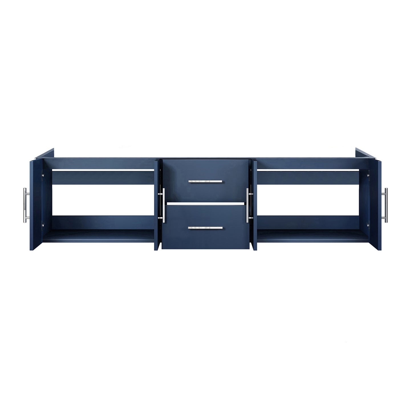 Geneva 72" Navy Blue Vanity Cabinet Only