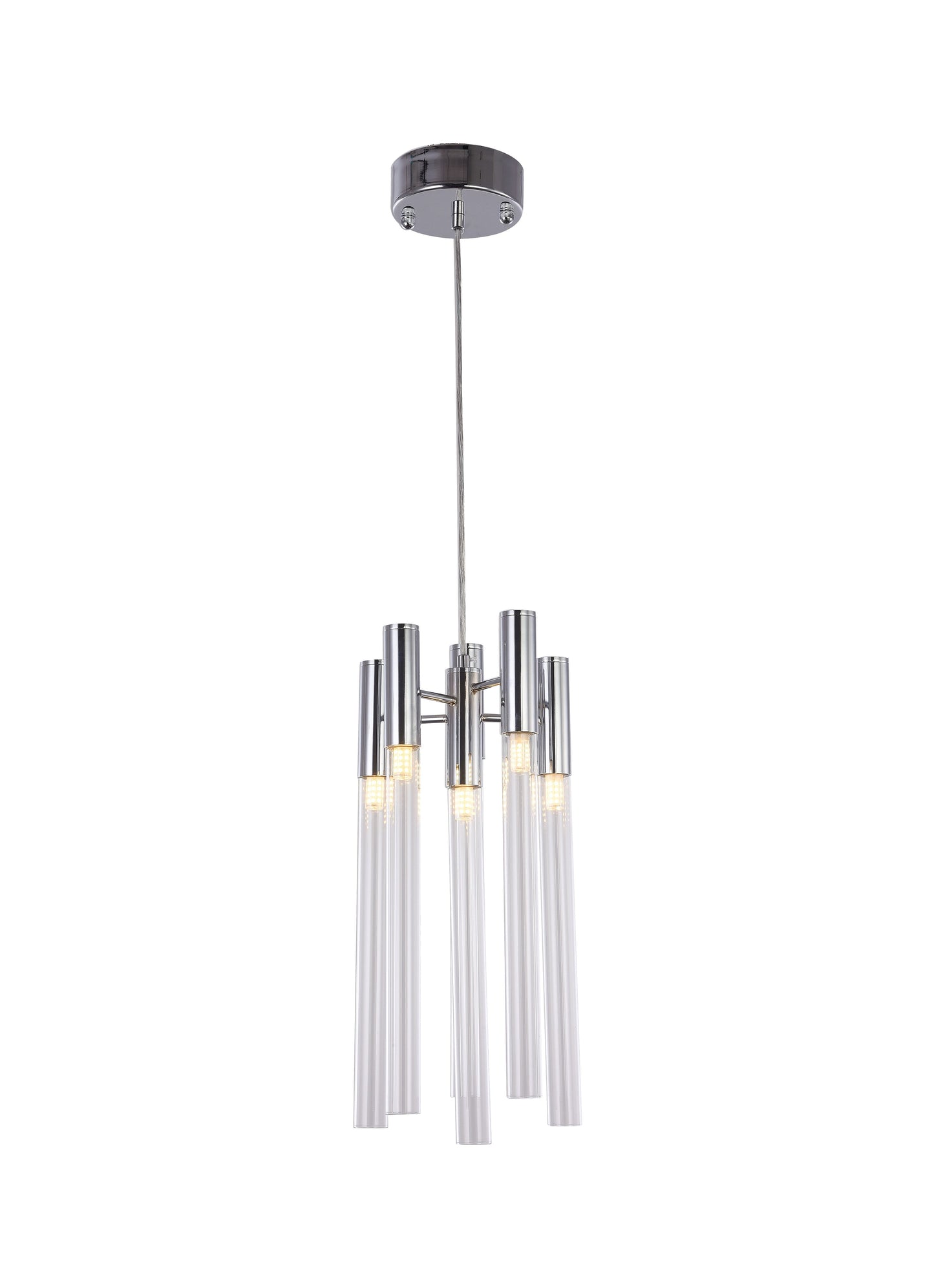 Chrome Single Pendant Lighting - MU78CH