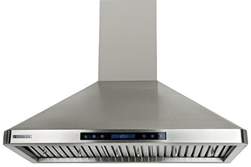 XtremeAir PX02-W30, 30" wide, LED lights, Baffle Filters W/Grease Drain Tunnel, 1.0mm Non-Magnetic Stainless Steel Seamless Body, Wall Mount Range Hood