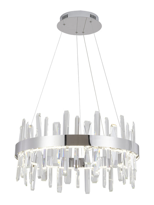 Chrome LED Chandelier - FT70C24CR