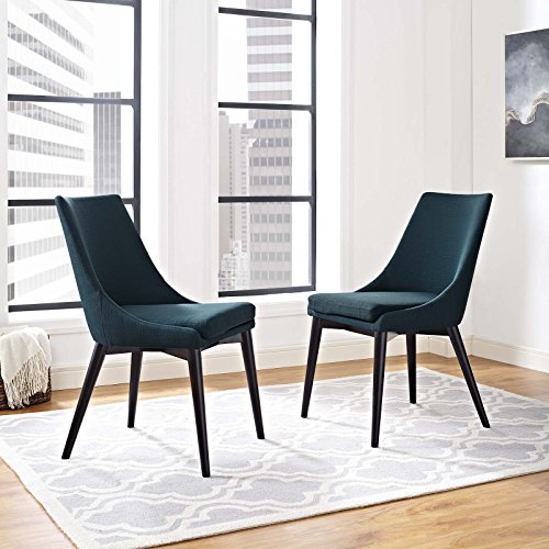 Modway Viscount Mid-Century Modern Upholstered Fabric Dining Side Chair