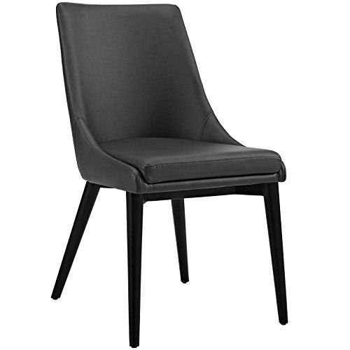 Modway Viscount Set of 2 Fabric Dining Side Chair in Teal
