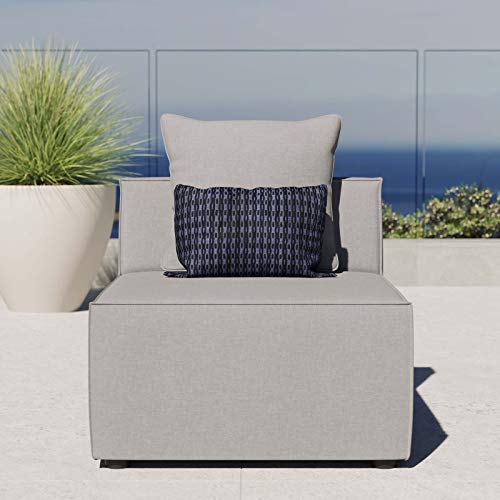 Modway Saybrook Outdoor Patio Upholstered Sectional Sofa Chair