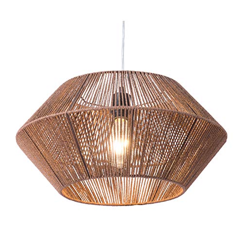 Zuo Modern 56092 Ceiling Lamp Brown Kendrick