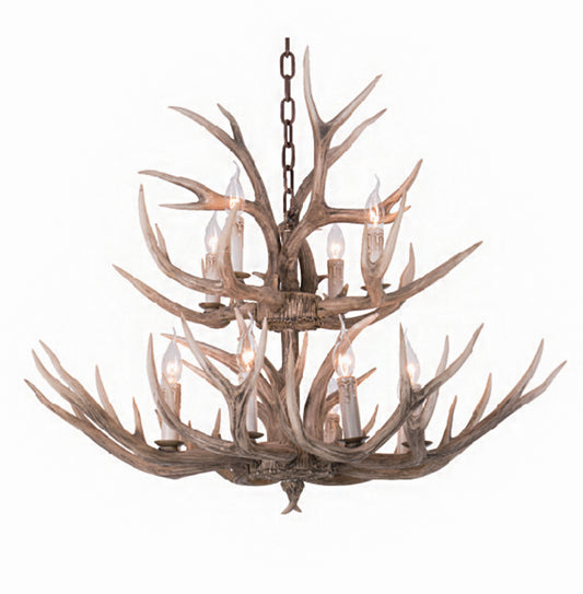 Brown Antler Pendant - YA03