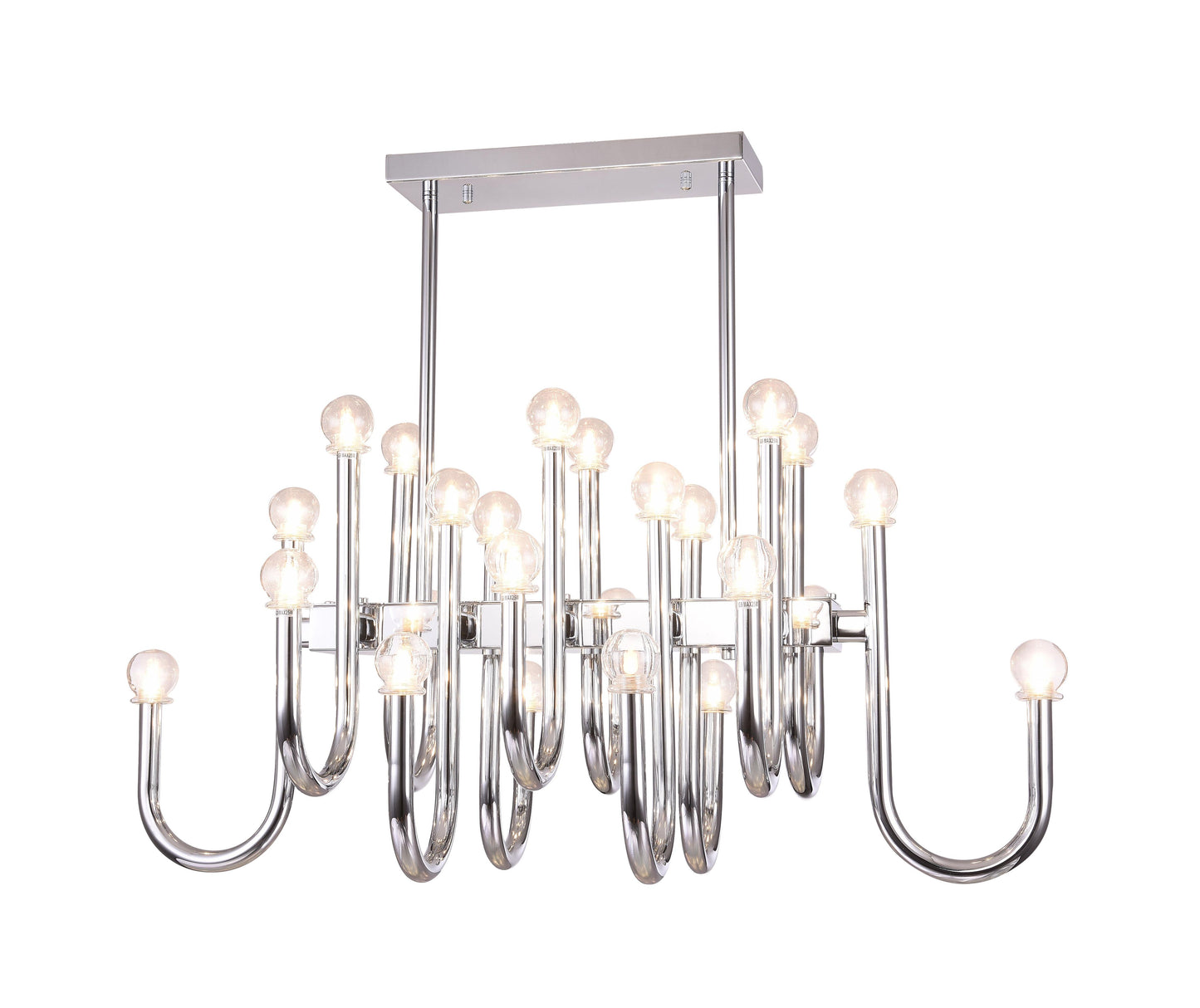 Chrome Chandelier - DU144C33CH