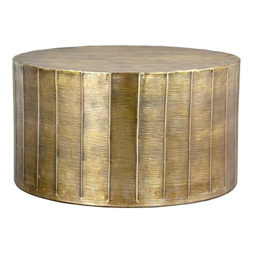 Zuo Chris Coffee Table Antique Brass