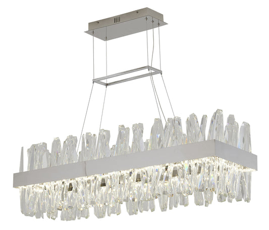 Chrome LED Chandelier - LX61C40CH