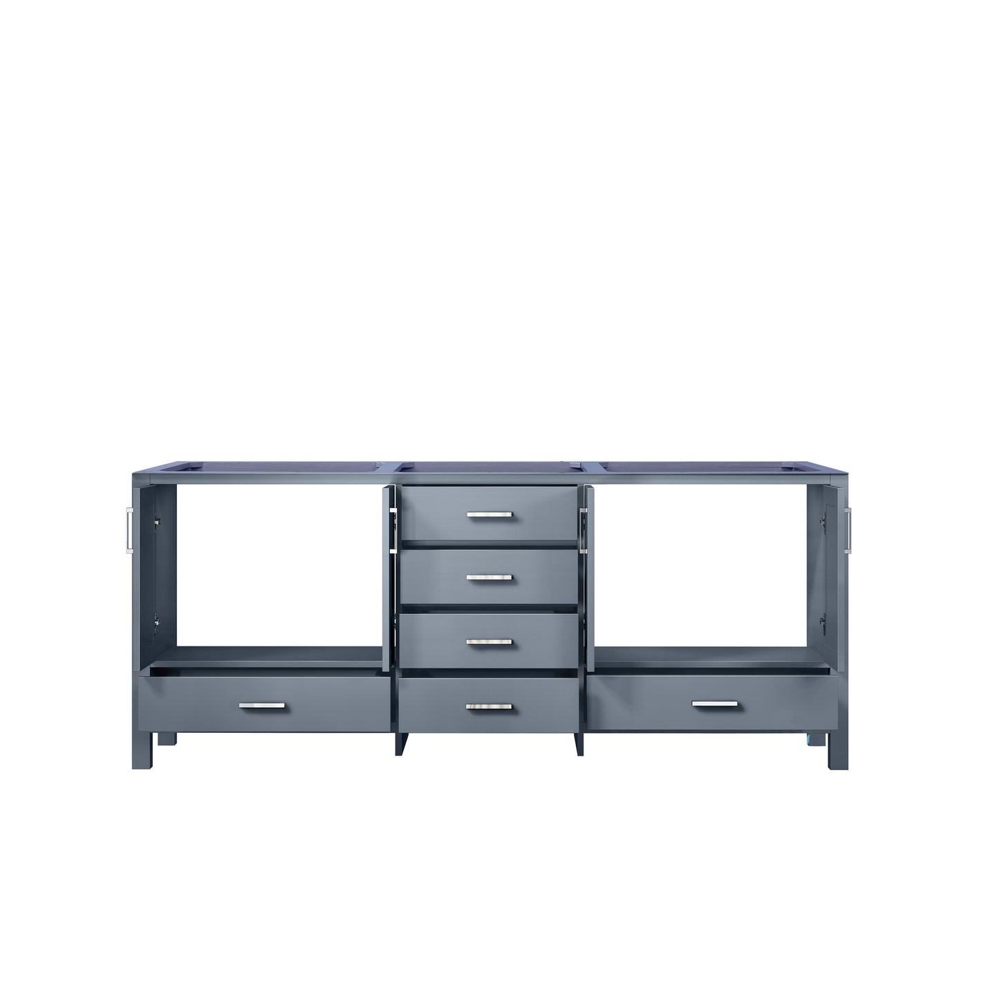 Jacques 80" Dark Grey Vanity Cabinet Only