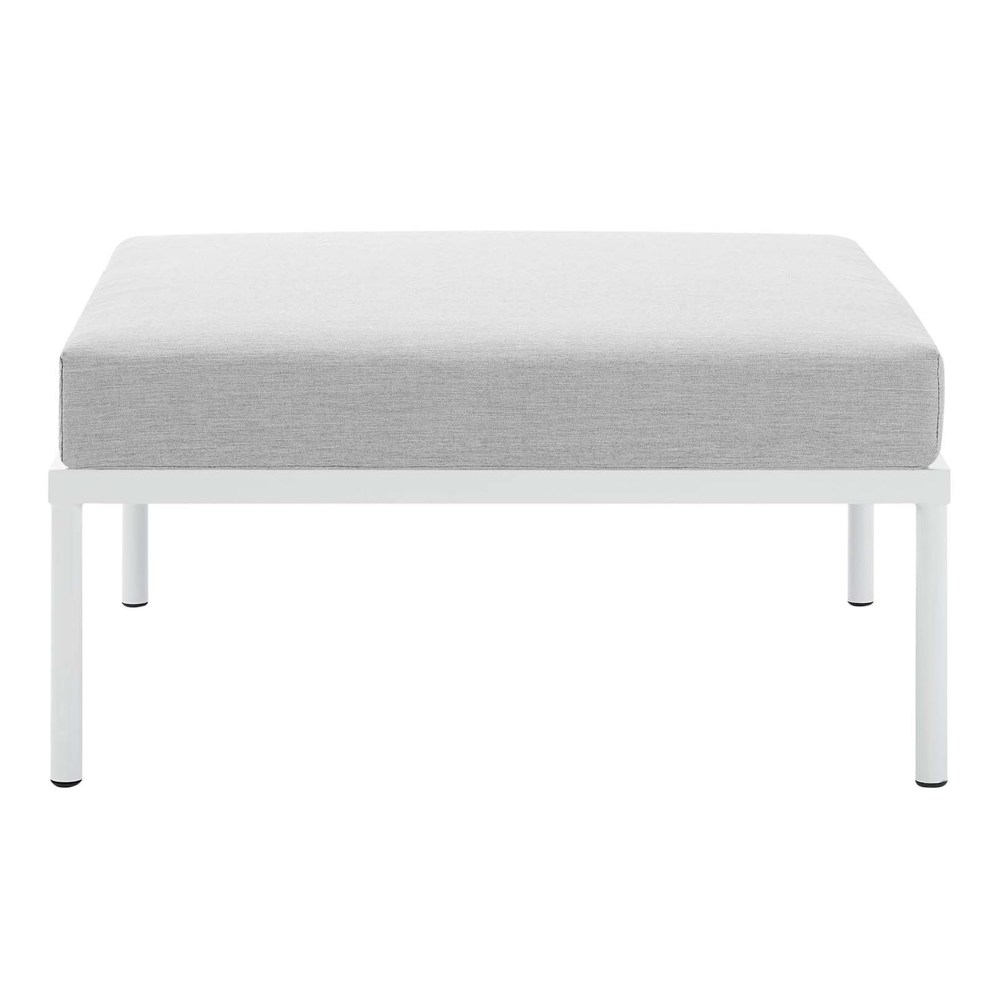 Modway EEI-4969-GRY Harmony Sunbrella Gray Outdoor Patio Aluminum Ottoman