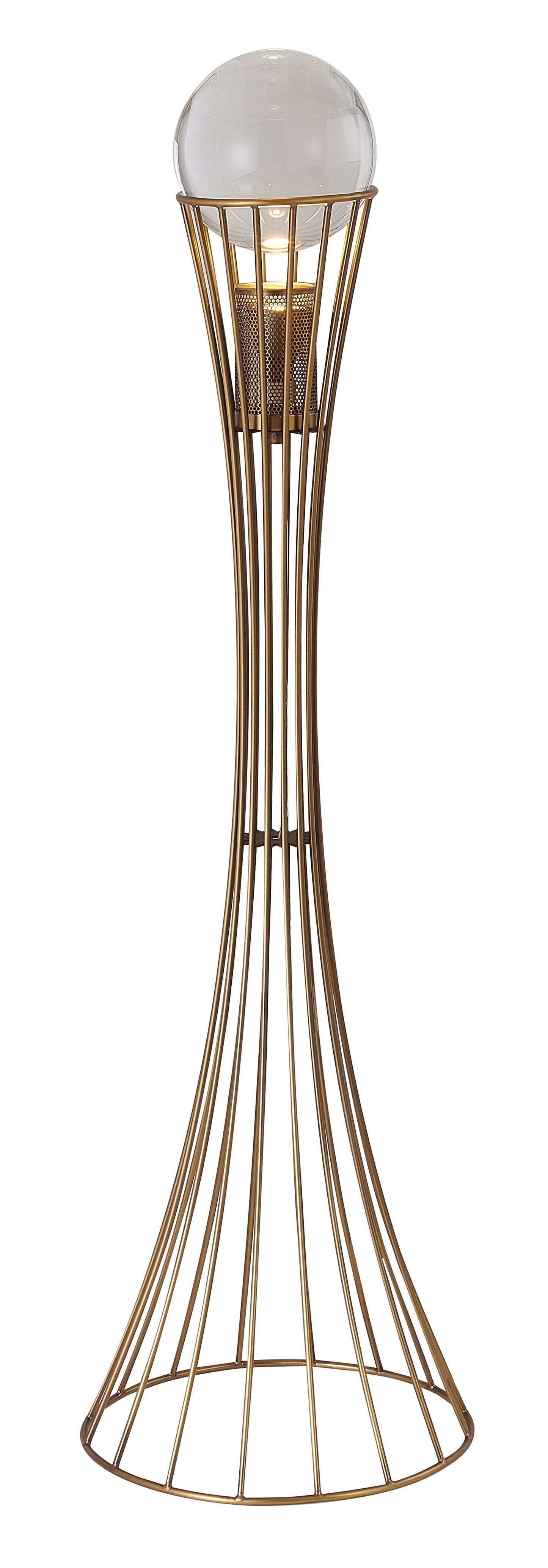 Antique Brass Floor Lamp - MU95F65BR