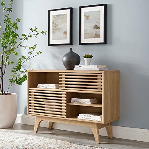 Modway Render Mid-Century Modern Two-Tier Display Stand