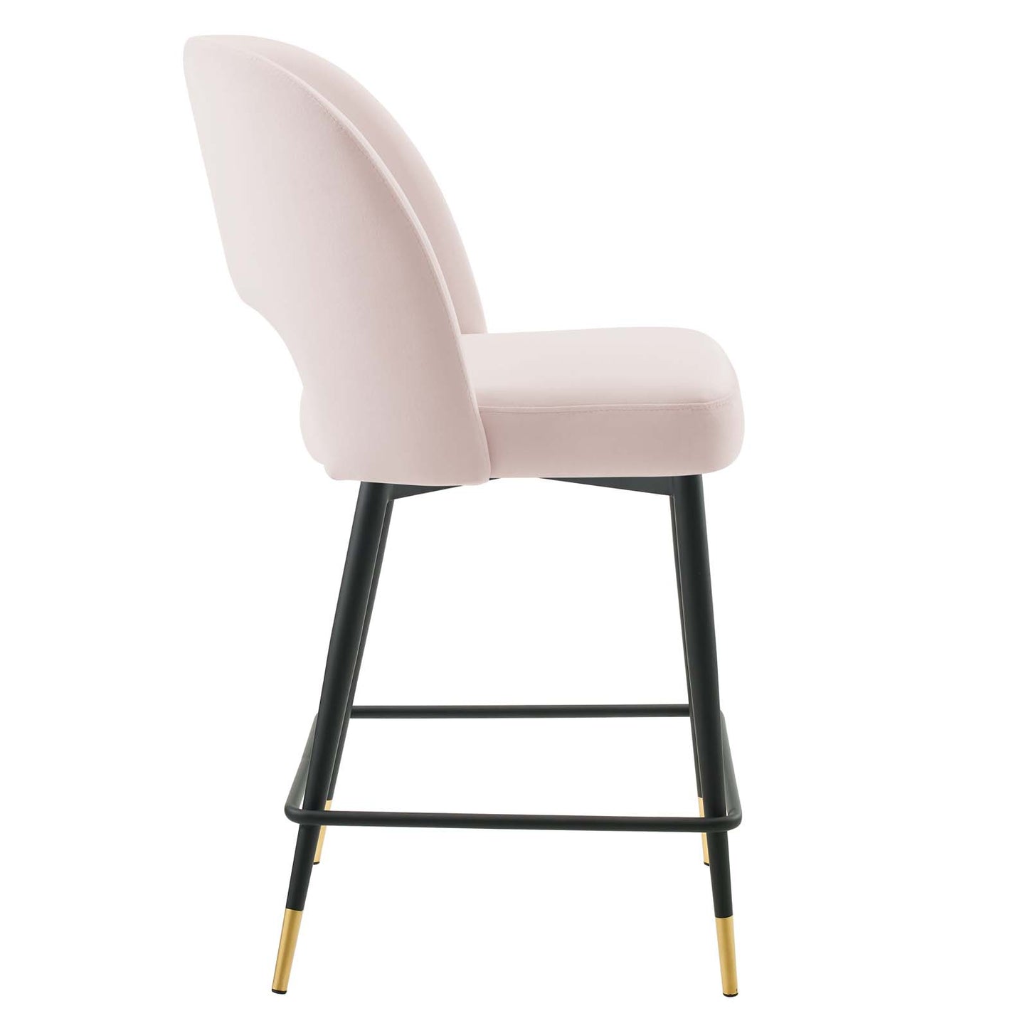 Modway Rouse Performance Velvet Bar Stool