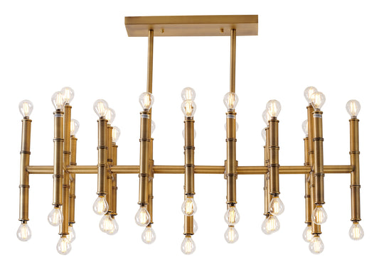 Antique Brass Chandelier - DU33AB