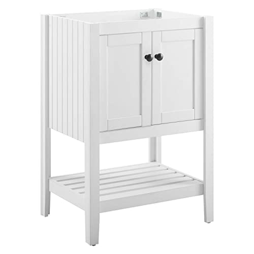 Modway Prestige 23" Bathroom Vanity Cabinet with White Finish EEI-3919-WHI