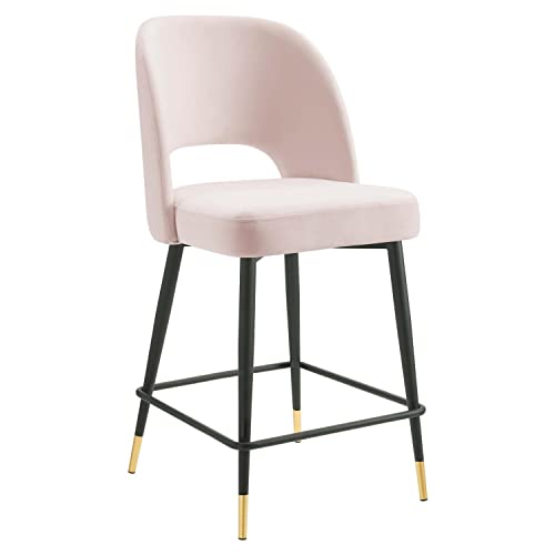 Modway Rouse Performance Velvet Bar Stool