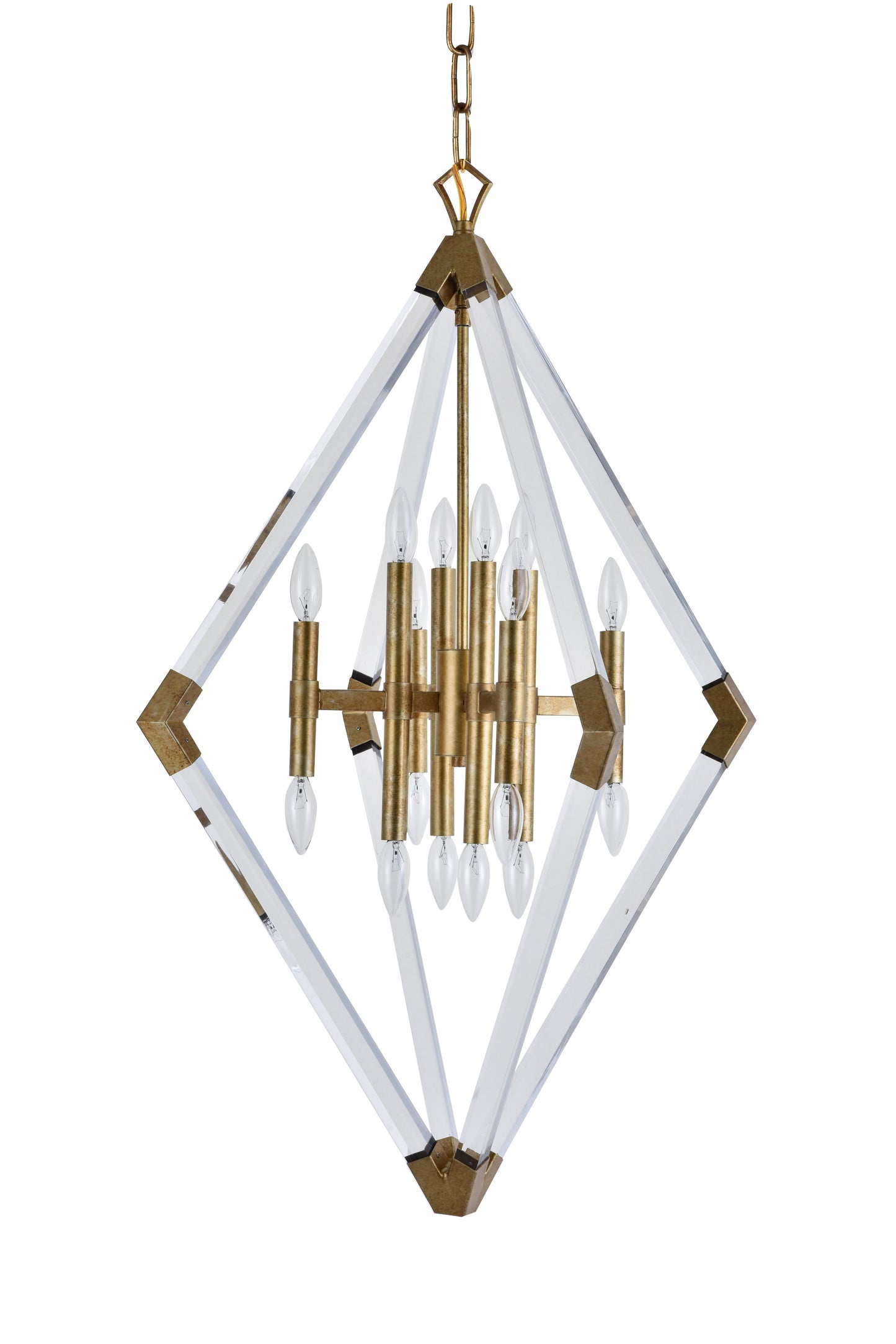 Antique Gold Chandelier - LA31C25AG