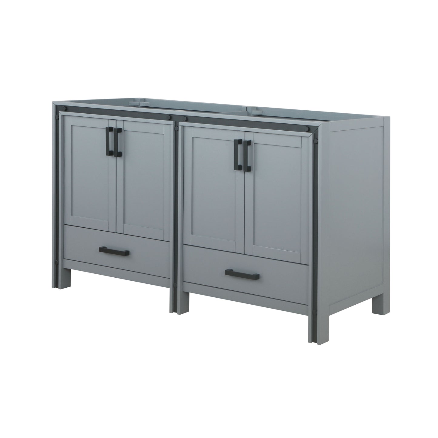 Ziva 60" Dark Grey Vanity Cabinet Only