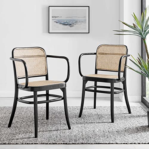 Modway Winona Dining Room Tables and Chairs, Black