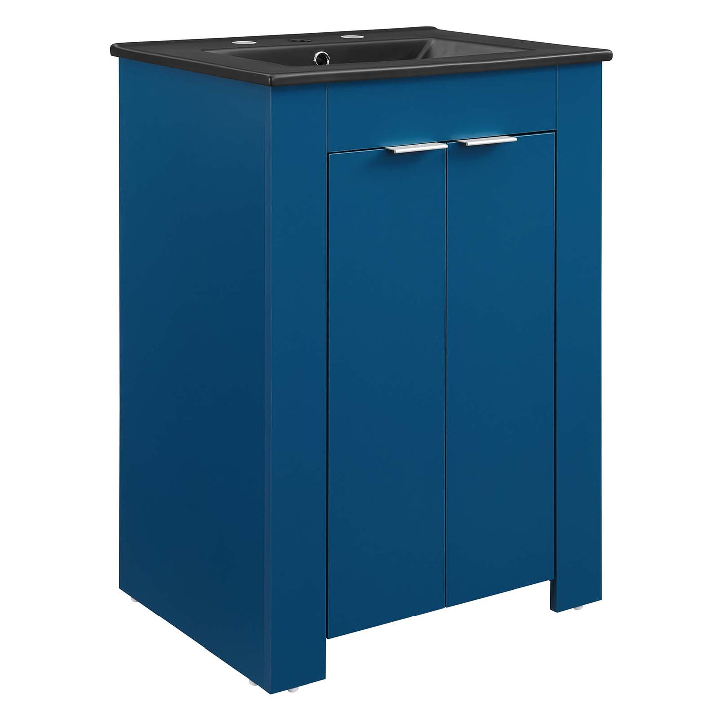 Modway Maybelle 24" Bathroom Vanity in Navy Black