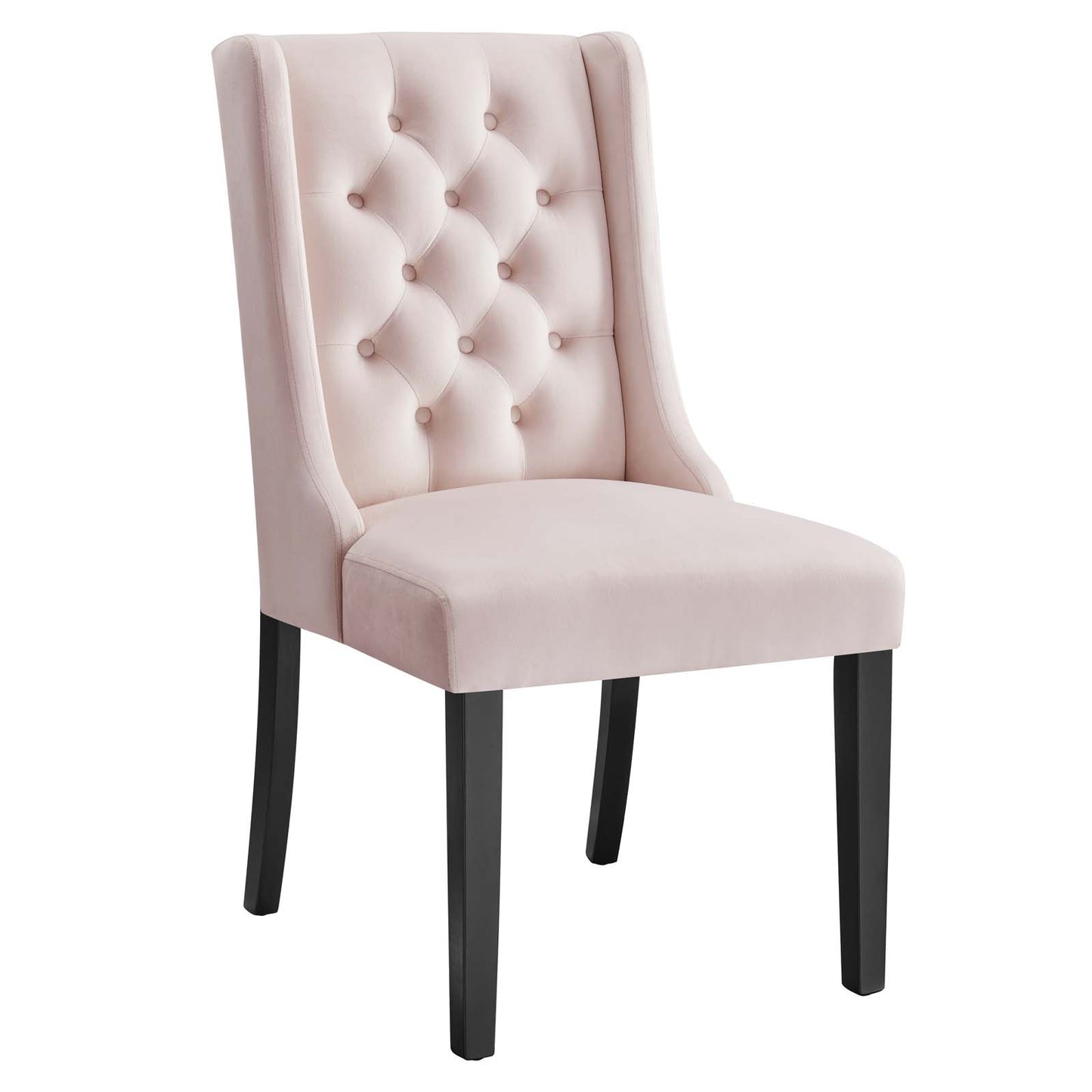 Modway Baronet Velvet Set of 2 Dining Chairs with Pink Finish EEI-5013-PNK