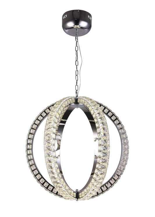 Chrome LED Chandelier - JP18