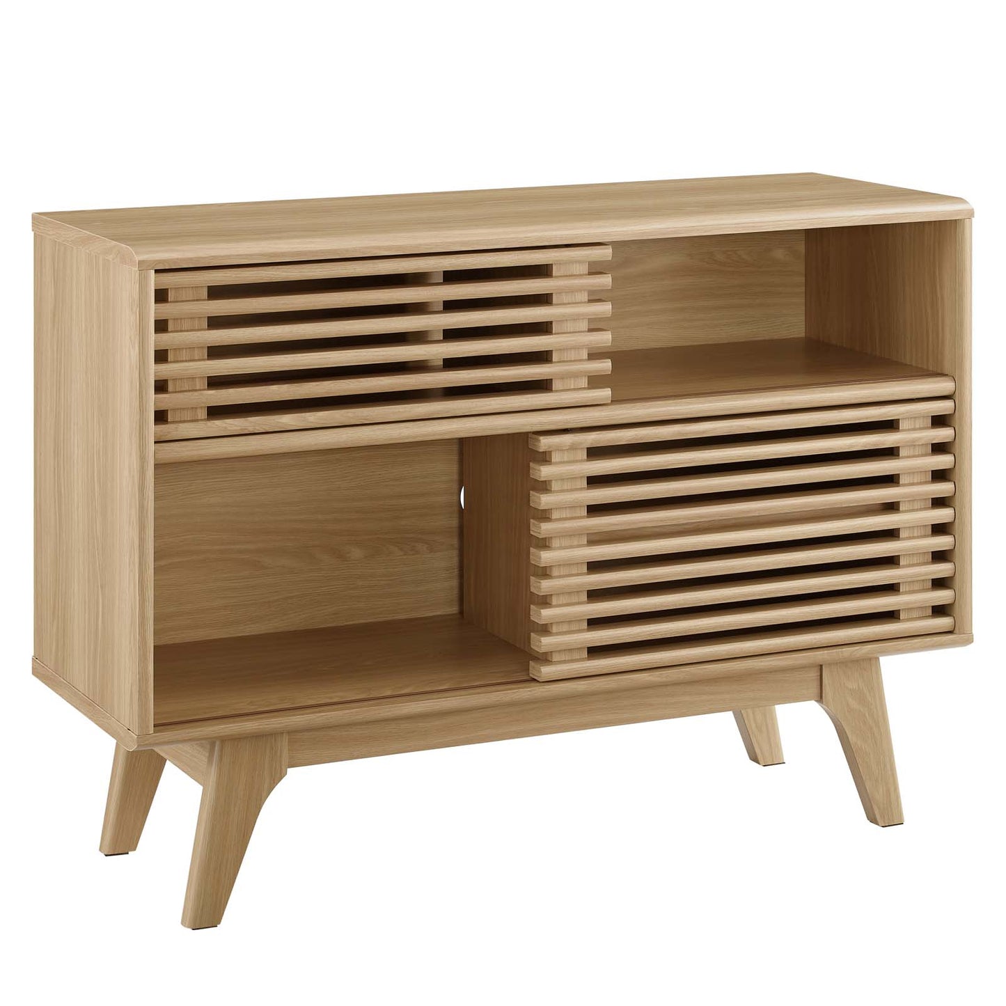 Modway Render Mid-Century Modern Two-Tier Display Stand