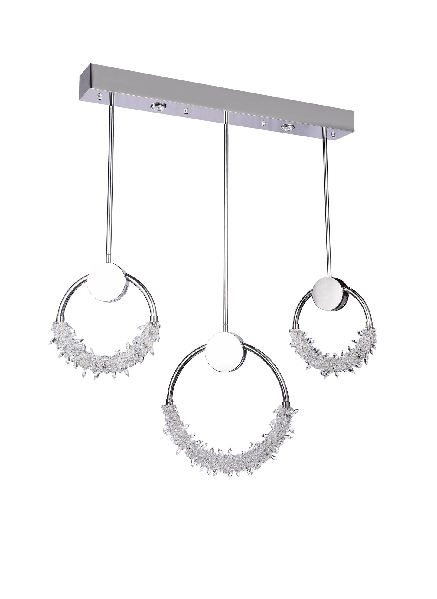 Chrome LED Chandelier - BU09C47CH