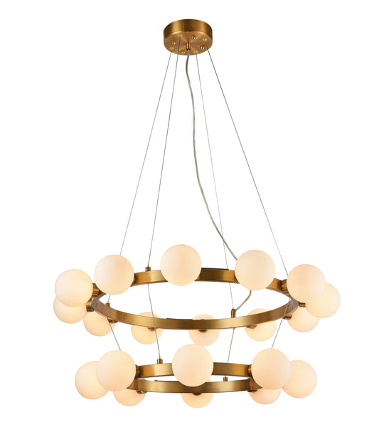 Antique Brass Chandelier - MU62