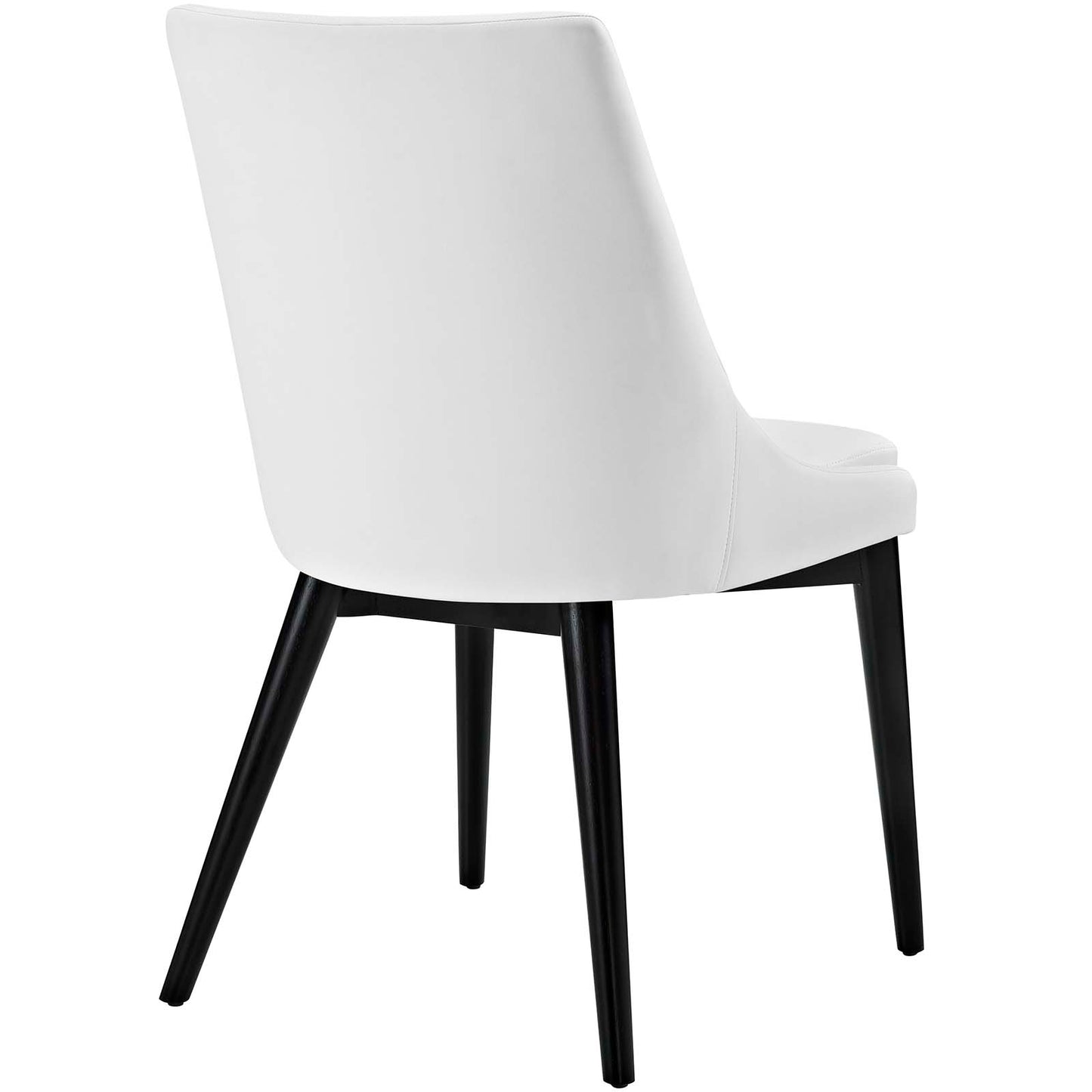Modway Viscount Set of 2 Fabric Dining Side Chair in Teal