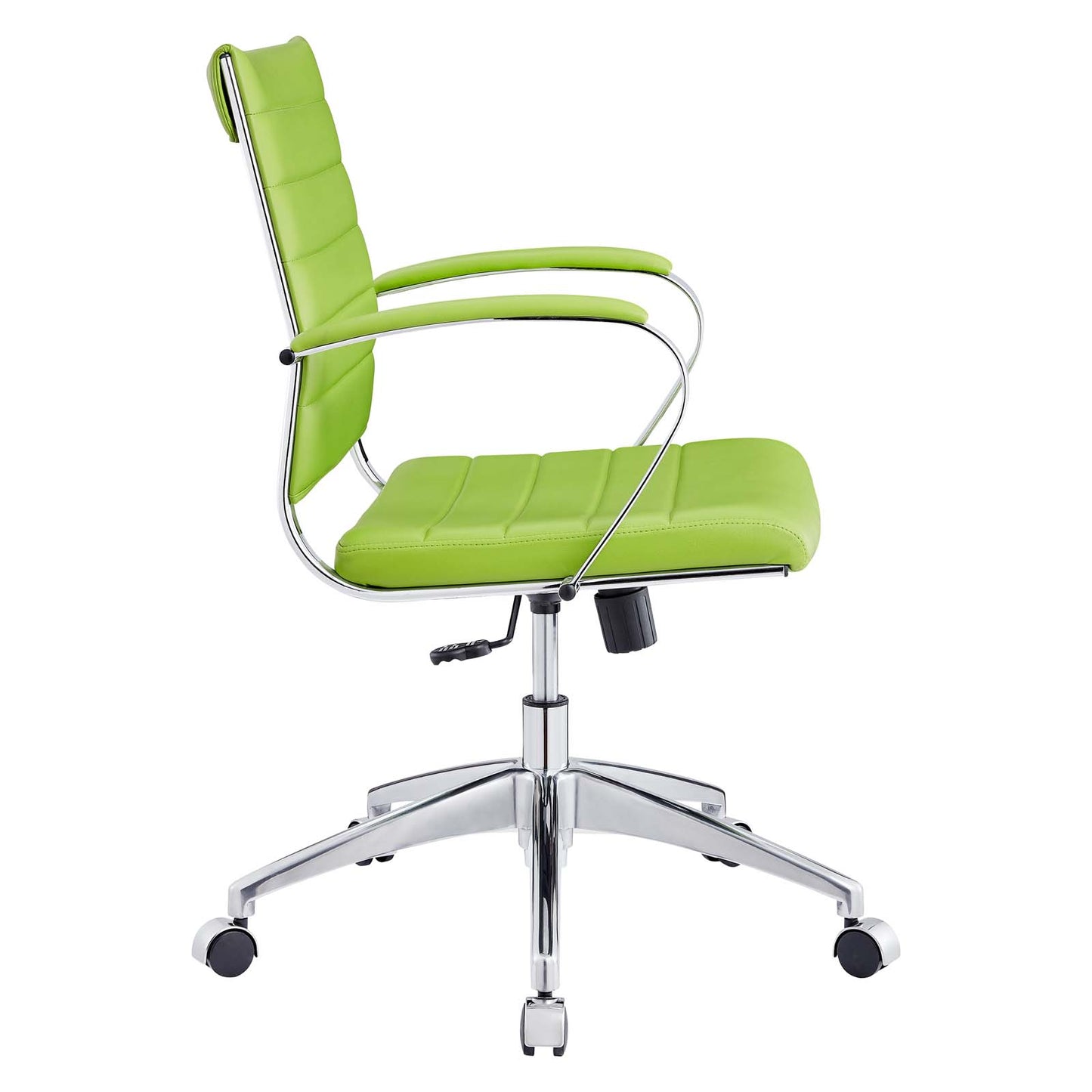 Modway Jive Office Chair, Mid Back, Bright Green