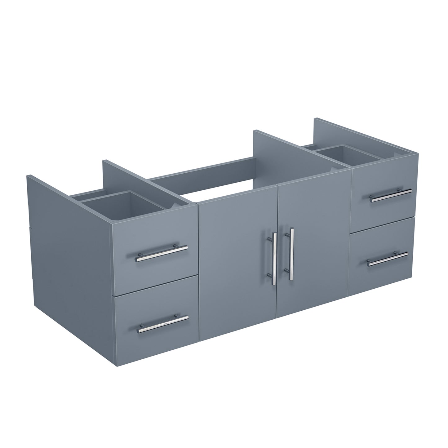 Geneva 48" Dark Grey Vanity Cabinet Only