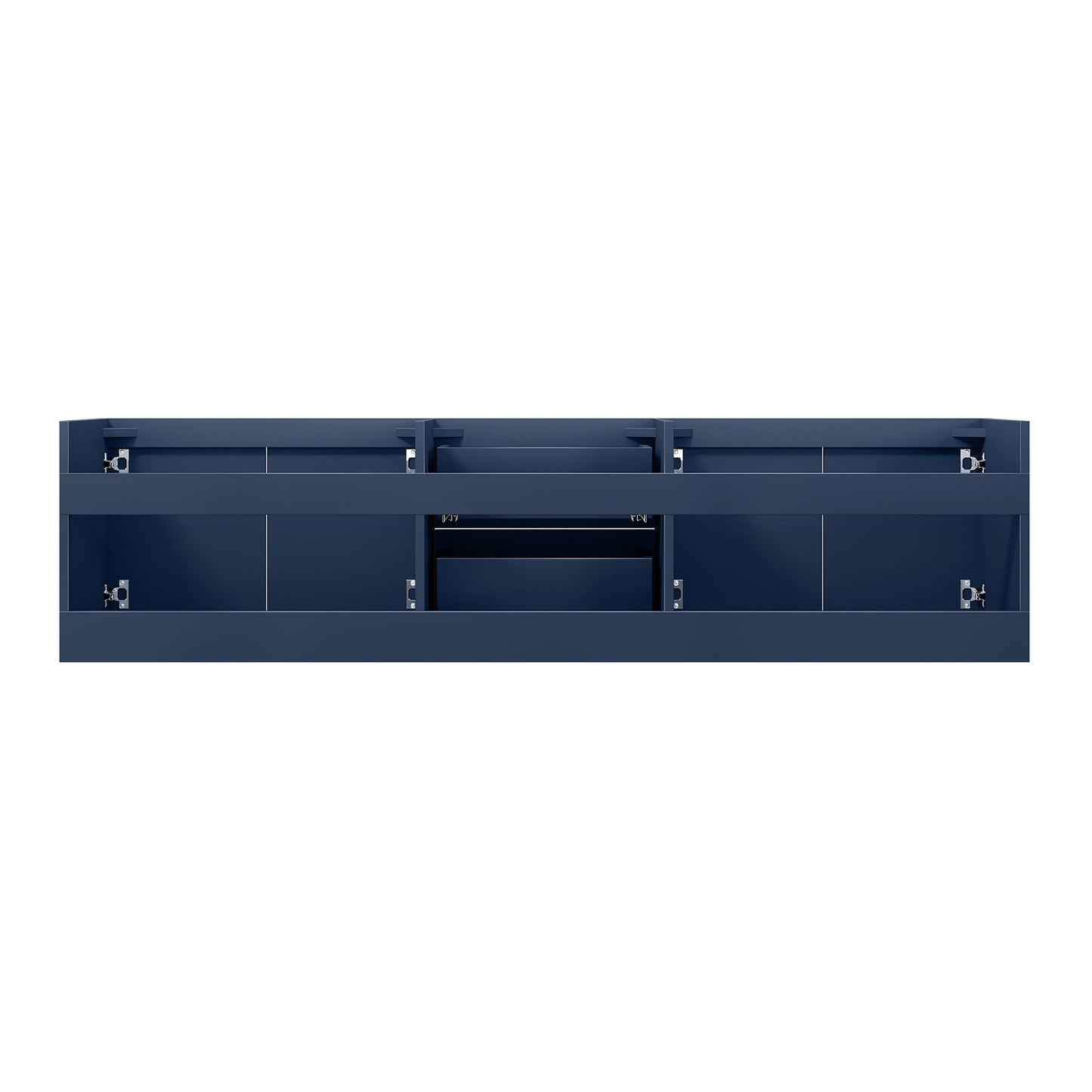 Geneva 72" Navy Blue Vanity Cabinet Only