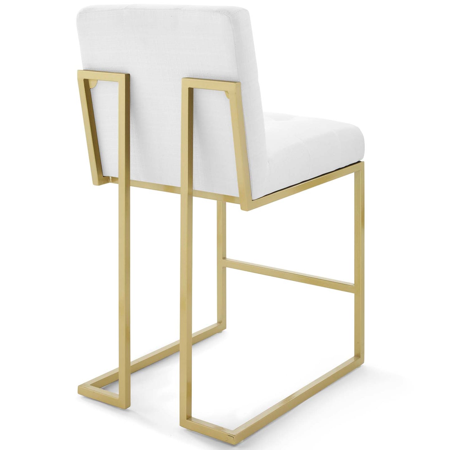 Modway Privy dining-chairs, Gold White