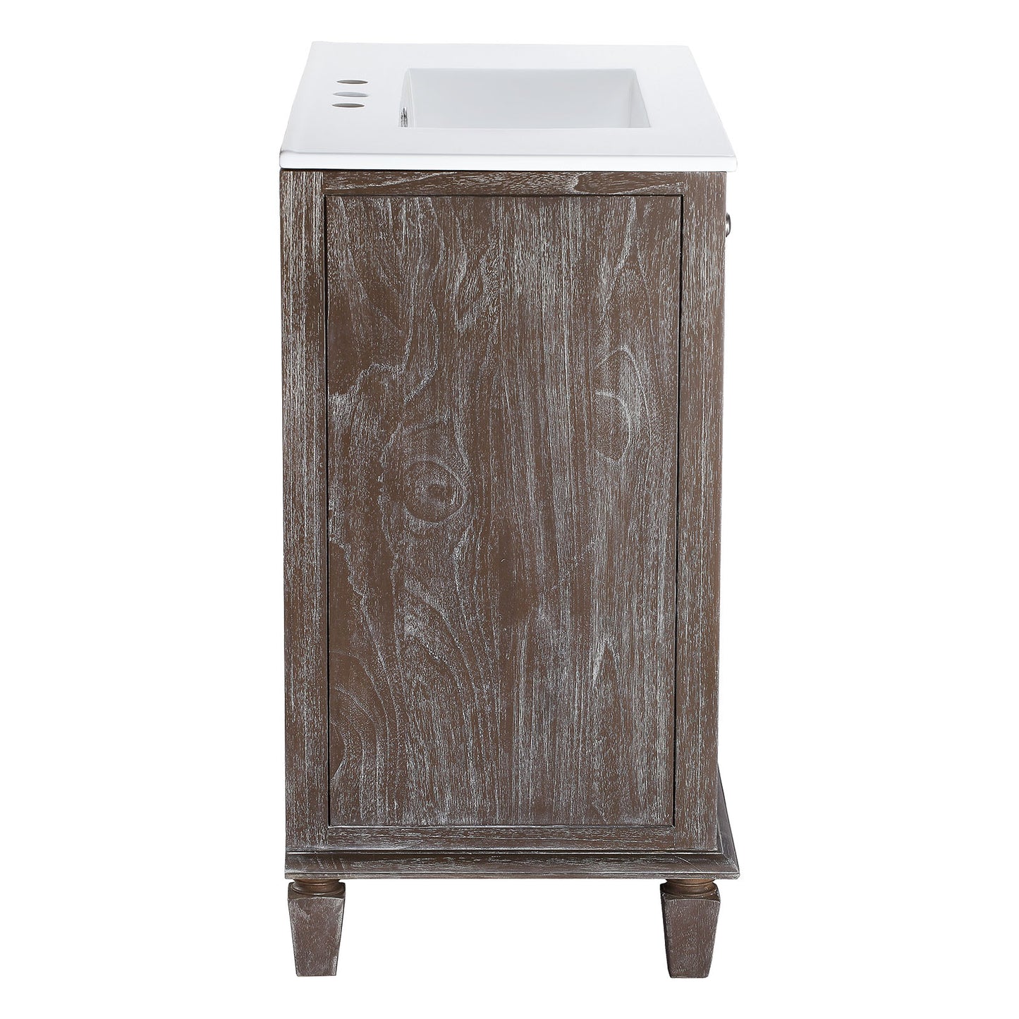 Modway EEI-5111-GRY-WHI Lilo 36" Bathroom Vanity, Gray White