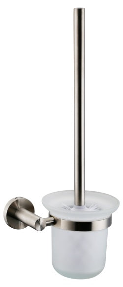 Bagno Nera Stainless Steel Toilet Brush - Satin Nickel