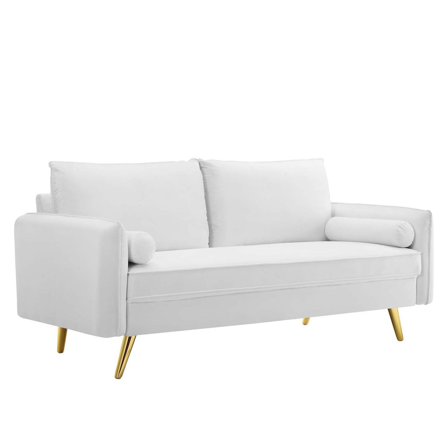 Modway Revive Performance Velvet Sofa Performance Velvet Sofa