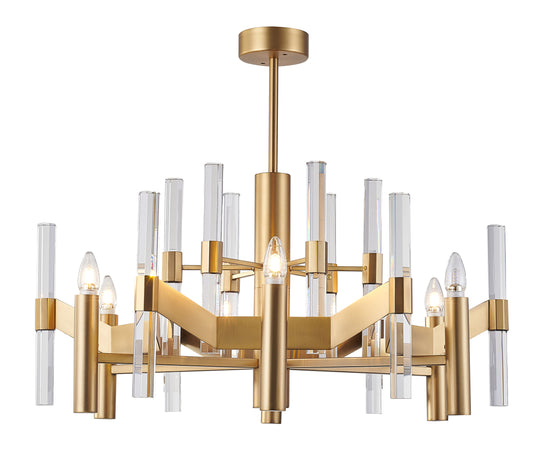 Antique Brass Chandelier - MU02