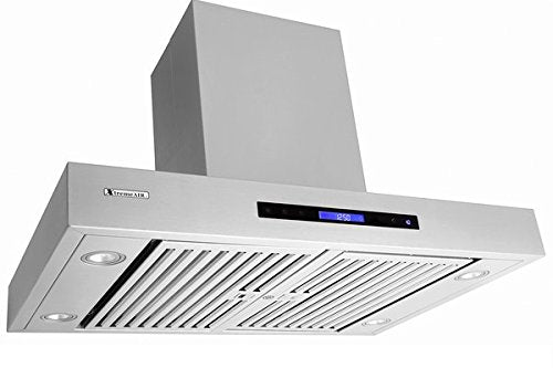 XtremeAir Pro-X Series PX06-W36, 36" Wide, Easy Clean swing-able baffle Filters, Stainless Steel, Wall Mount Range Hood