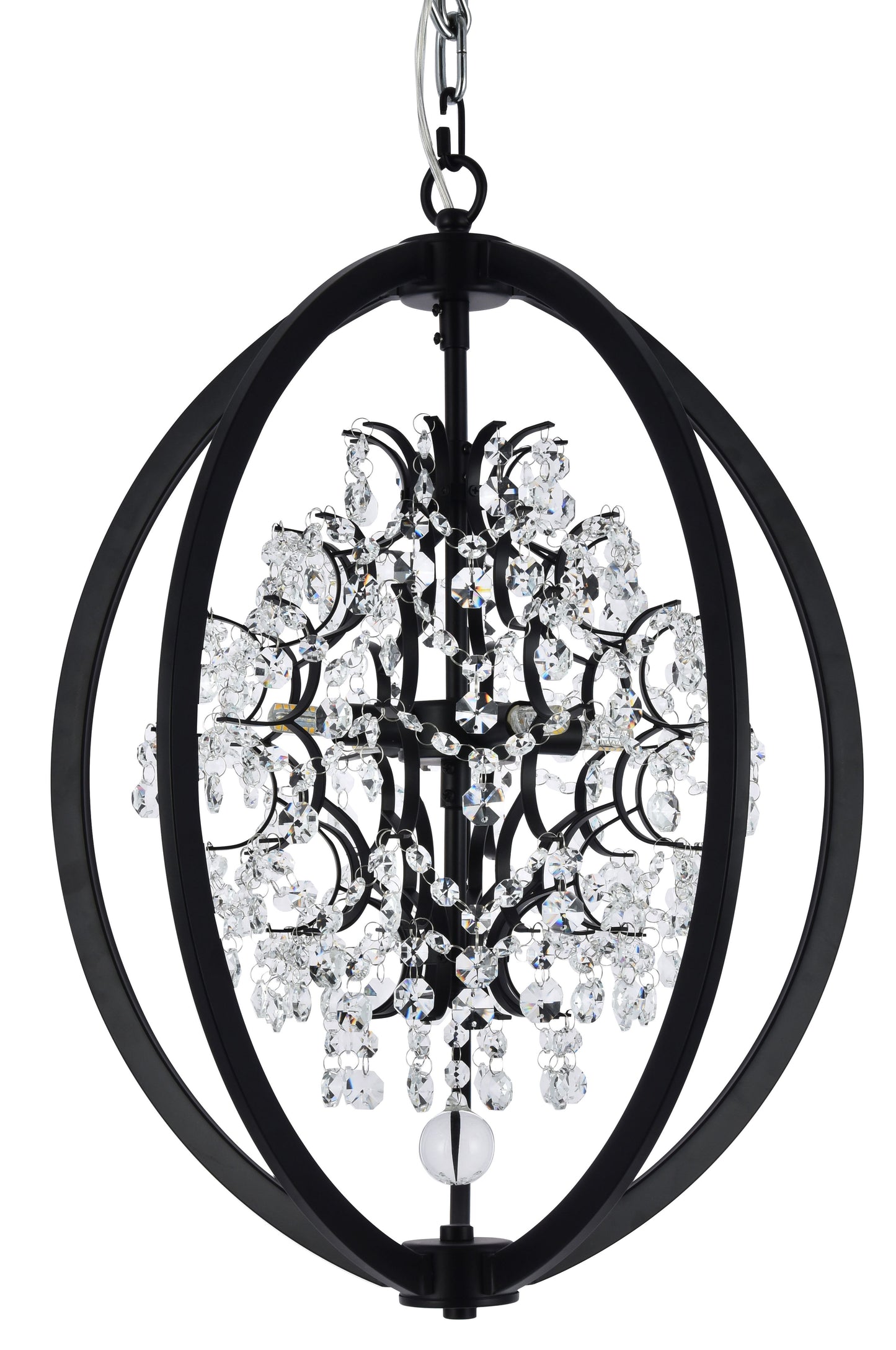 Black Chandelier - LA10C18BLK