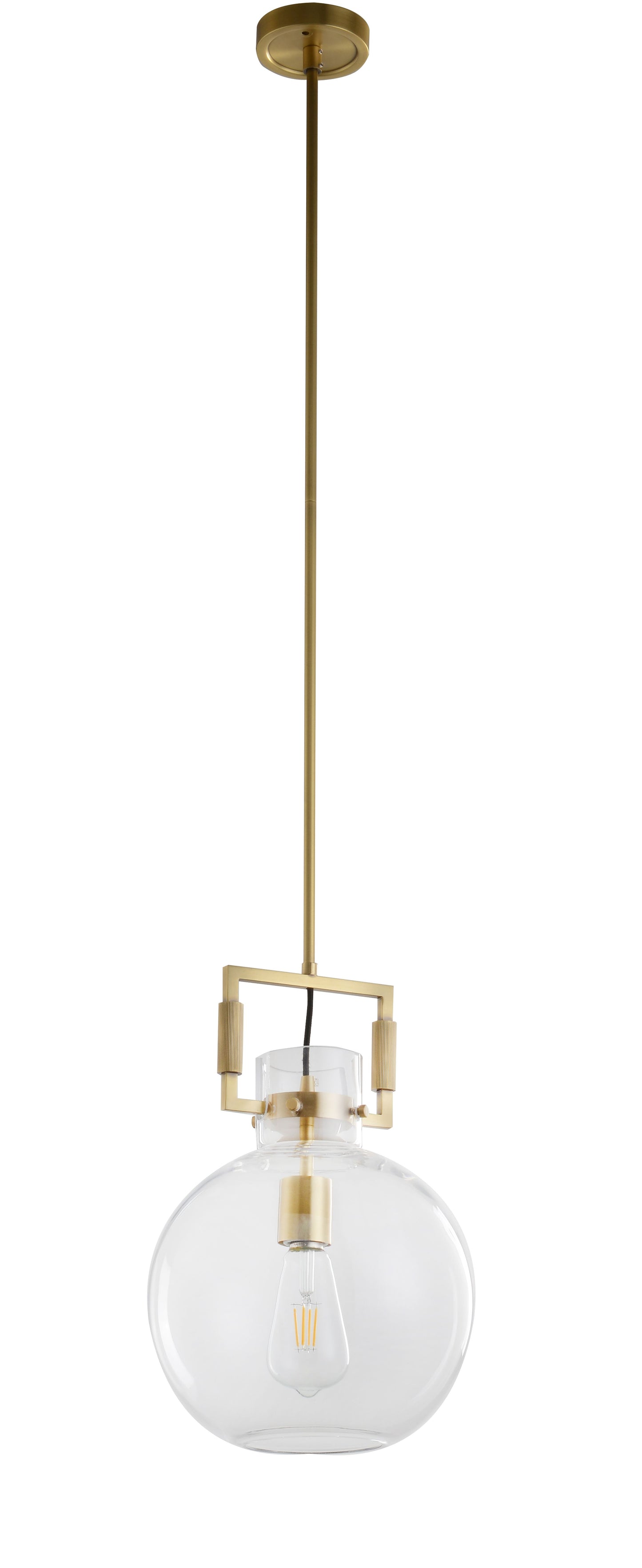 Brass Single Pendant Lighting - LC01P9BR