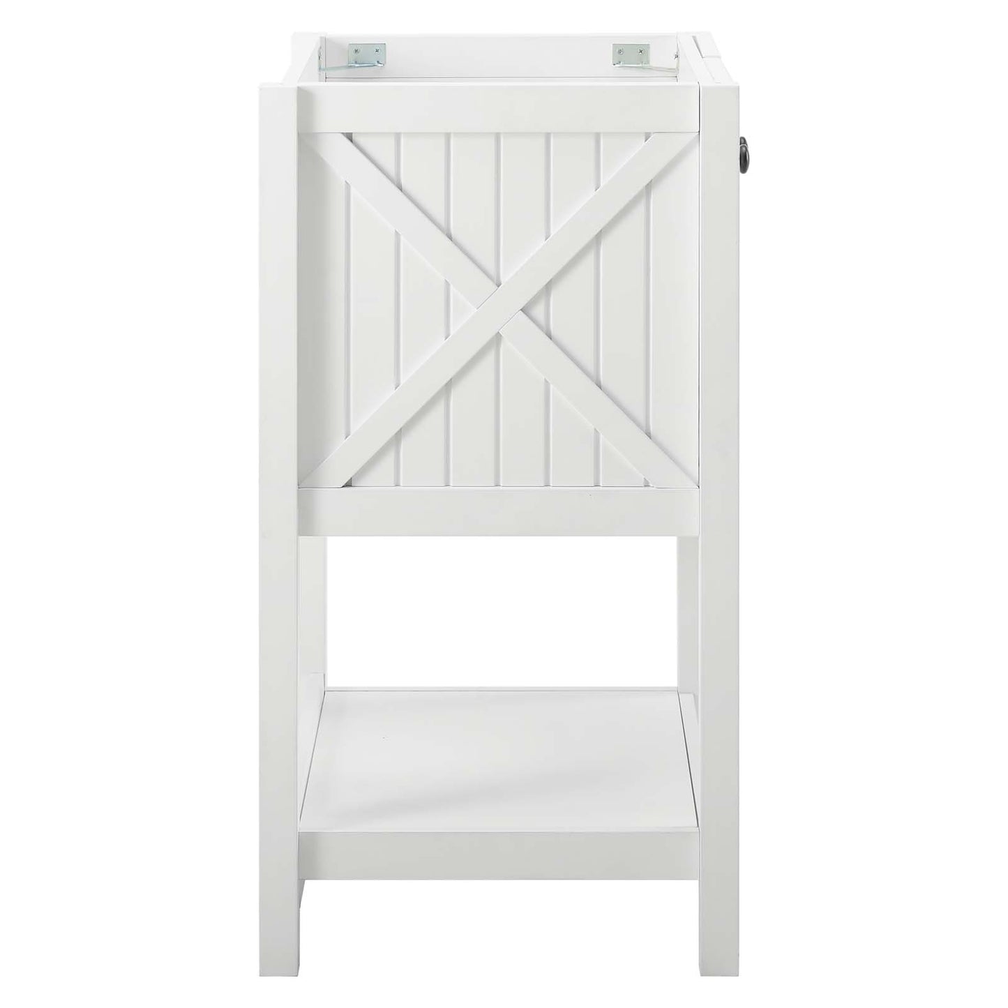 Modway Steam 23" Modern Wooden Bathroom Vanity Cabinet in White