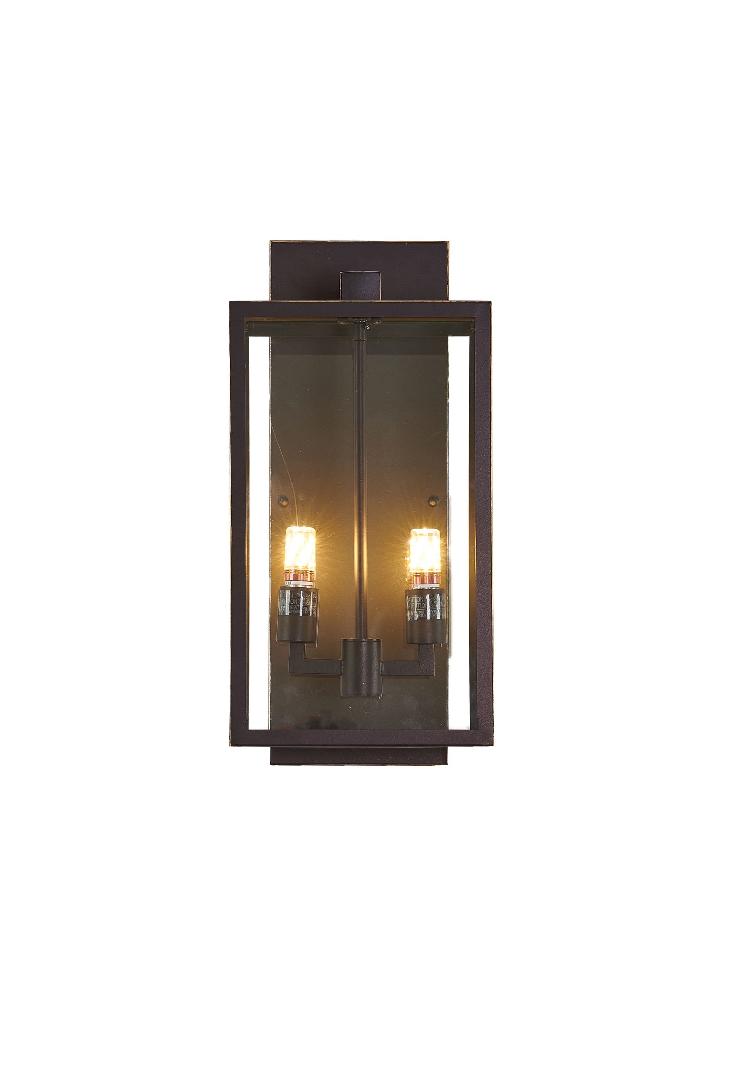 Bronzed Black Outdoor Wall Sconce - KC02W21BLK